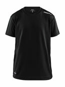 Craft Community Function Tee JR Black - Suomen Brodeeraus