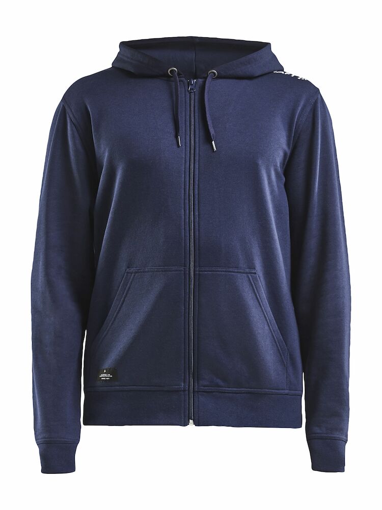 Craft COMMUNITY FZ HOODIE M Navy - Suomen Brodeeraus