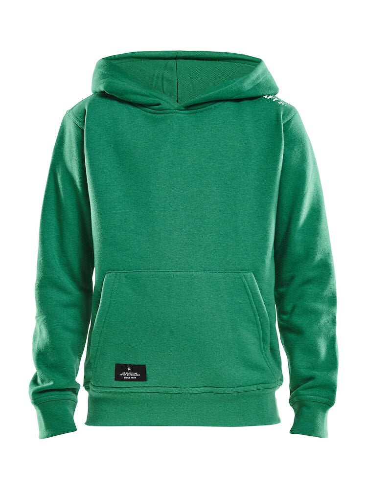 Craft Community Hoodie JR Team green - Suomen Brodeeraus