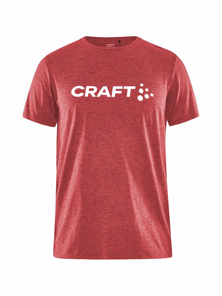 Craft Community Logo SS Tee Jr Bright red - Suomen Brodeeraus