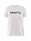 Craft Community Logo SS Tee Jr White melang - Suomen Brodeeraus