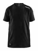 Craft Community Mix SS Tee Jr Black - Suomen Brodeeraus