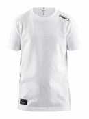 Craft Community Mix SS Tee Jr White - Suomen Brodeeraus