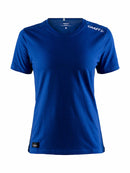 Craft Community Mix ss Tee women Cobolt - Suomen Brodeeraus