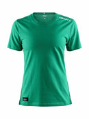 Craft Community Mix ss Tee women Team green - Suomen Brodeeraus