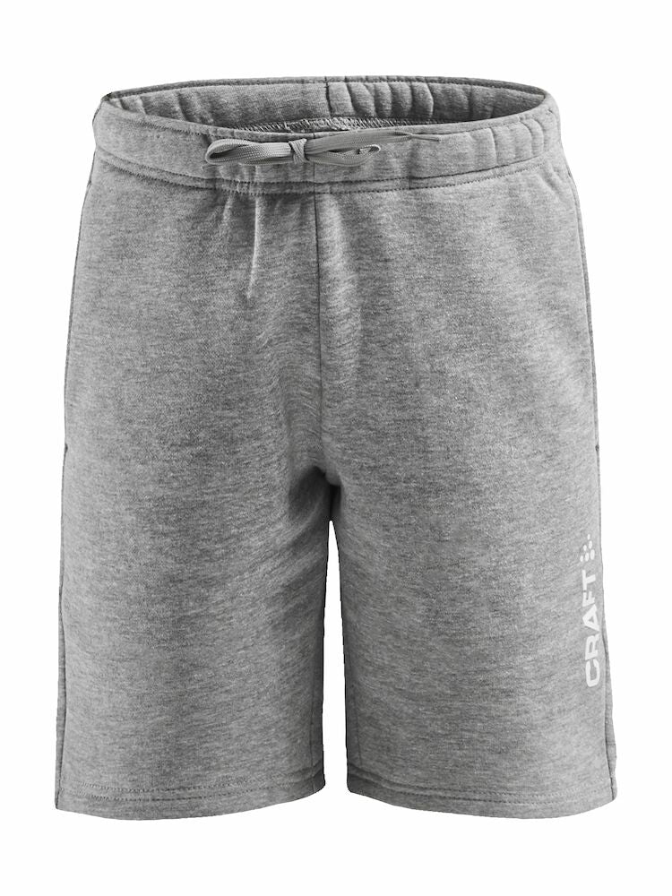 Craft Community Sweatshorts Jr grey melange - Suomen Brodeeraus