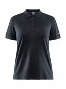 Craft Core Blend Polo Shirt W Asphalt - Suomen Brodeeraus