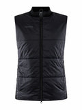 Craft Core Light Padded Vest W Black - Suomen Brodeeraus