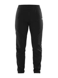 Craft Core Nordic Ski Club FZ Pants W Black - Suomen Brodeeraus