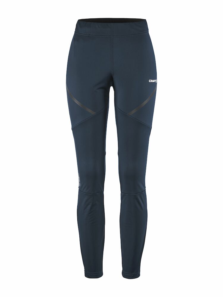 Craft Core Nordic Ski Club Wind Tights W Blaze - Suomen Brodeeraus