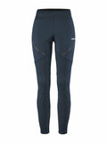 Craft Core Nordic Ski Club Wind Tights W Blaze - Suomen Brodeeraus