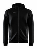 Craft Core Soul Full Zip Hood M Black - Suomen Brodeeraus
