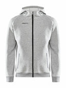 Craft Core Soul Full Zip Hood M Grey mel - Suomen Brodeeraus