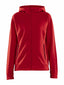 Craft Core Soul Full Zip Hood W Bright red - Suomen Brodeeraus