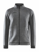 Craft Core Soul Full Zip Jacket M Dk greymel. - Suomen Brodeeraus