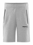 Craft Core Soul Sweatshorts Jr Grey mel - Suomen Brodeeraus