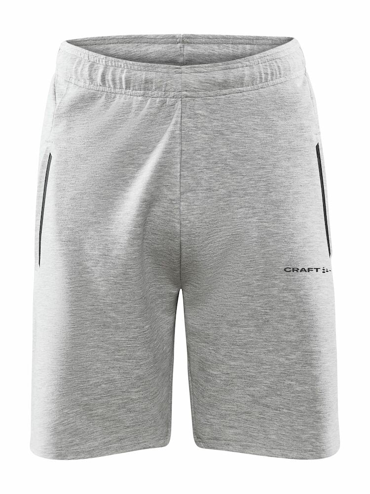 Craft Core Soul Sweatshorts M Grey mel - Suomen Brodeeraus