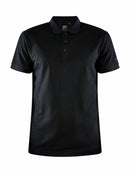 Craft Core Unify Polo Shirt M Black - Suomen Brodeeraus