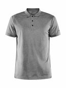 Craft Core Unify Polo Shirt M Dk greymel. - Suomen Brodeeraus