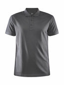Craft Core Unify Polo Shirt M Granite - Suomen Brodeeraus