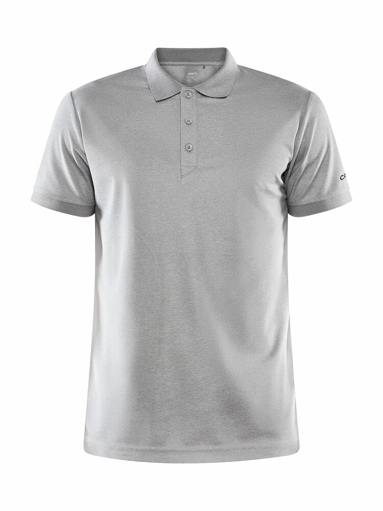Craft Core Unify Polo Shirt M Grey mel - Suomen Brodeeraus