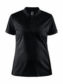 Craft Core Unify Polo Shirt W Black - Suomen Brodeeraus