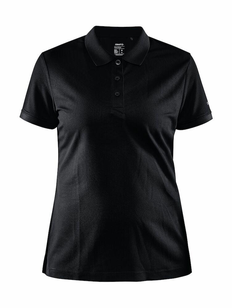 Craft Core Unify Polo Shirt W Black - Suomen Brodeeraus