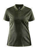 Craft Core Unify Polo Shirt W Woods melang - Suomen Brodeeraus