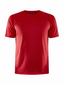 Craft Core Unify Training Tee M Bright red - Suomen Brodeeraus