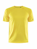 Craft Core Unify Training Tee M Citrus S - Suomen Brodeeraus