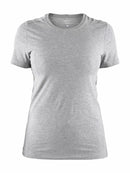Craft Deft 2.0 Tee women Grey mel - Suomen Brodeeraus
