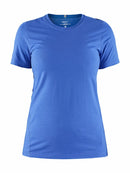 Craft Deft 2.0 Tee women Sweden blue - Suomen Brodeeraus
