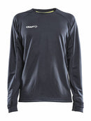Craft Evolve Crew Neck M Asphalt - Suomen Brodeeraus