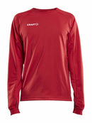 Craft Evolve Crew Neck M Bright red - Suomen Brodeeraus