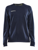 Craft Evolve Crew Neck M Navy - Suomen Brodeeraus