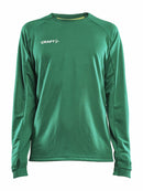 Craft Evolve Crew Neck M Team green - Suomen Brodeeraus