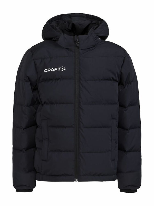 Craft Evolve Down Jacket Jr Black - Suomen Brodeeraus