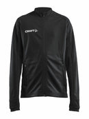 Craft Evolve Full Zip JR Black - Suomen Brodeeraus