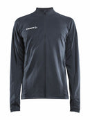Craft Evolve Full Zip M Asphalt - Suomen Brodeeraus
