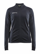 Craft Evolve Full Zip W Asphalt - Suomen Brodeeraus
