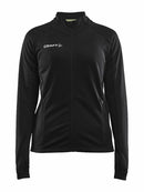 Craft Evolve Full Zip W Black - Suomen Brodeeraus