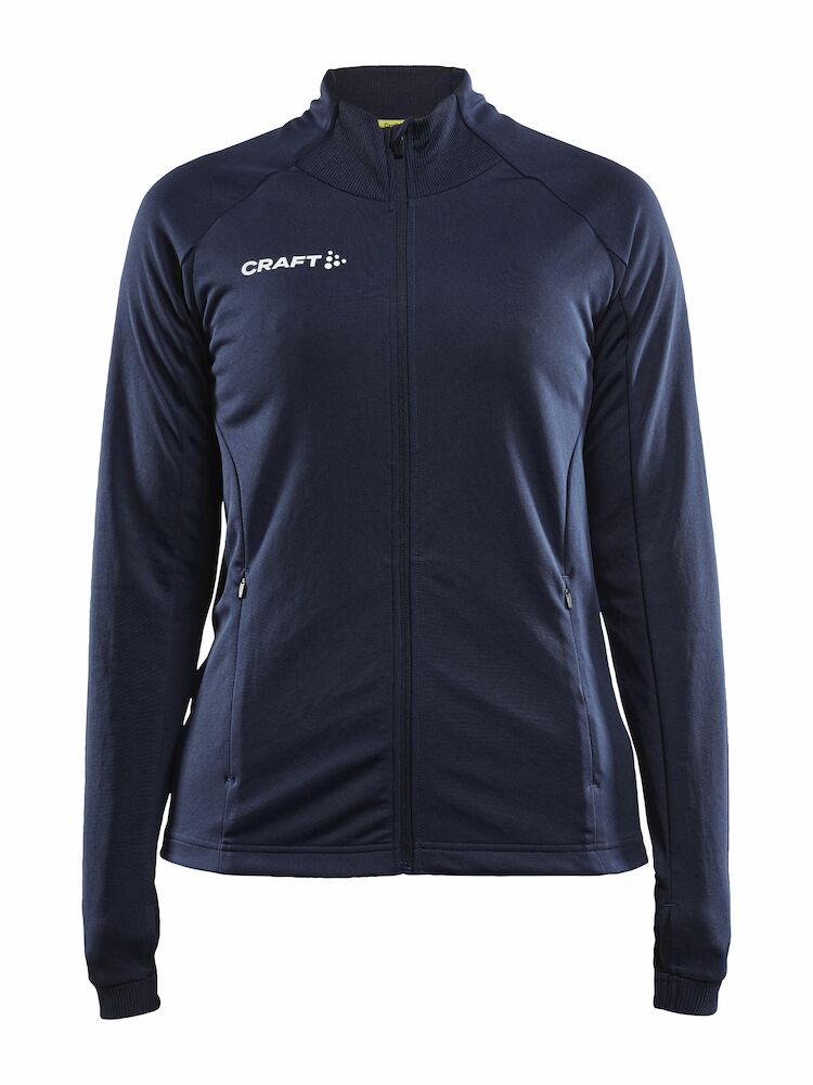 Craft Evolve Full Zip W Navy - Suomen Brodeeraus