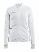 Craft Evolve Full Zip W White - Suomen Brodeeraus