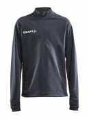 Craft Evolve Halfzip JR Asphalt - Suomen Brodeeraus