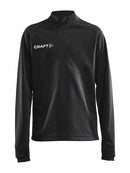 Craft Evolve Halfzip JR Black - Suomen Brodeeraus
