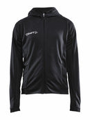 Craft Evolve Hood Jacket JR Black - Suomen Brodeeraus