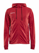 Craft Evolve Hood Jacket M Bright red - Suomen Brodeeraus