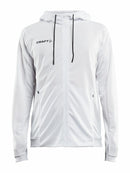 Craft Evolve Hood Jacket M White - Suomen Brodeeraus
