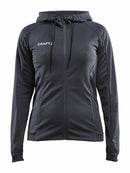 Craft Evolve Hood Jacket W Asphalt - Suomen Brodeeraus