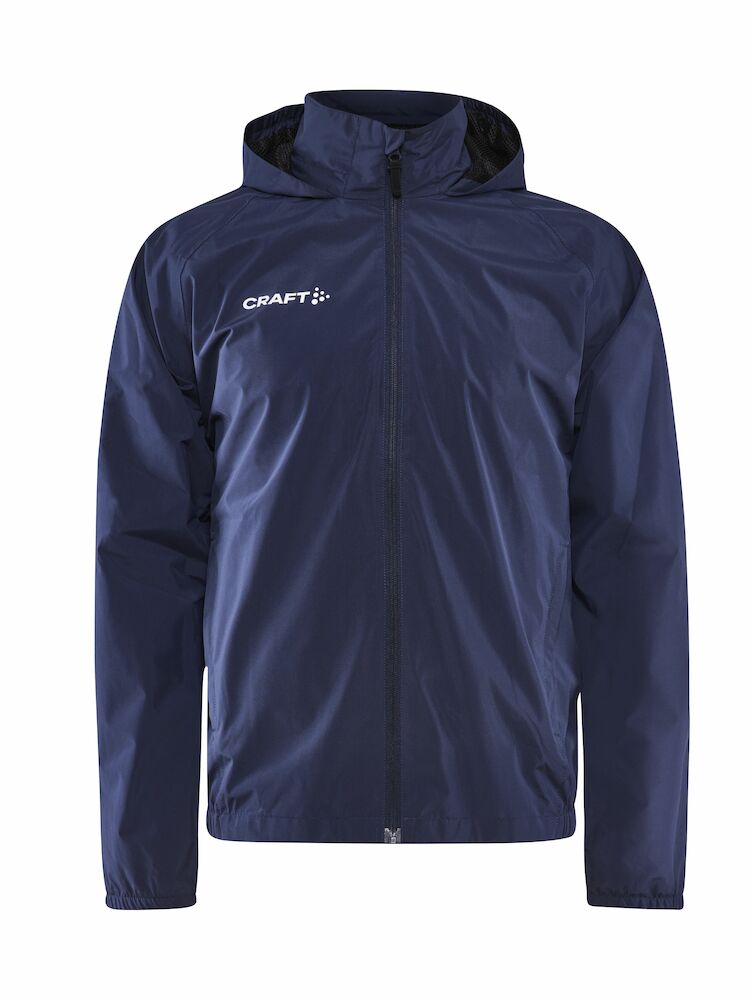 Craft Evolve Rain Jacket M Navy - Suomen Brodeeraus